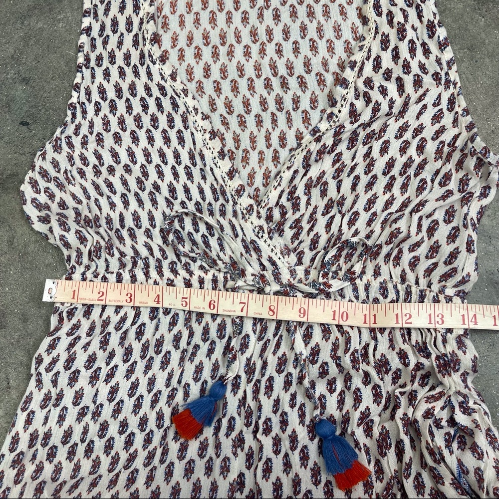 RAGA x ANTHROPOLOGIE Printed Boho Jumpsuit Small - Picture 3 of 9